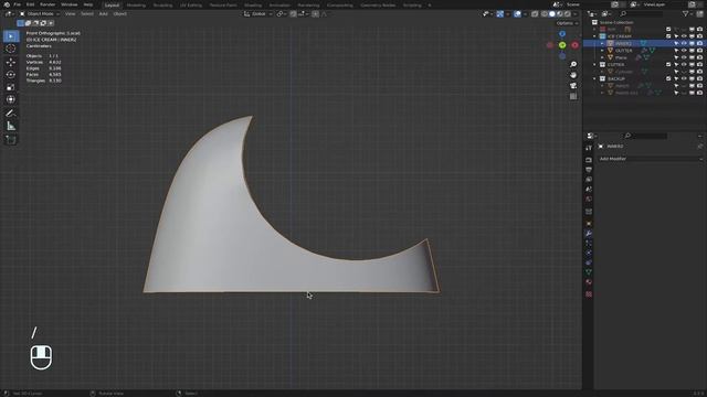 How to Model A Bitten Icecream [ MODELING] смотреть онлайн