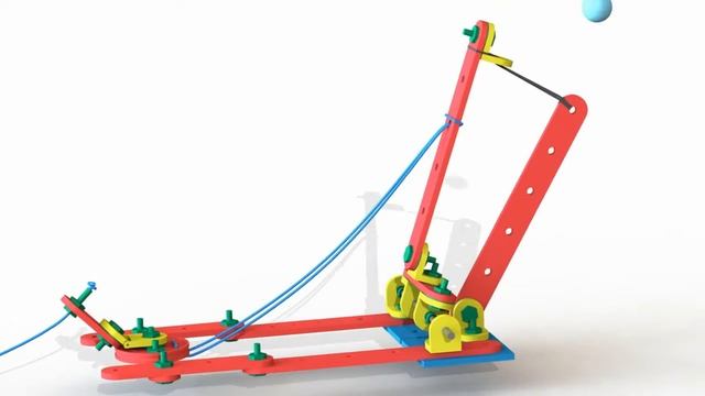 Catapult - SolidWorks Animation смотреть онлайн