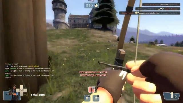 Team Fortress - How to be the Pro Sniper on Medieval - w/ Fatjack2b смотреть онлайн