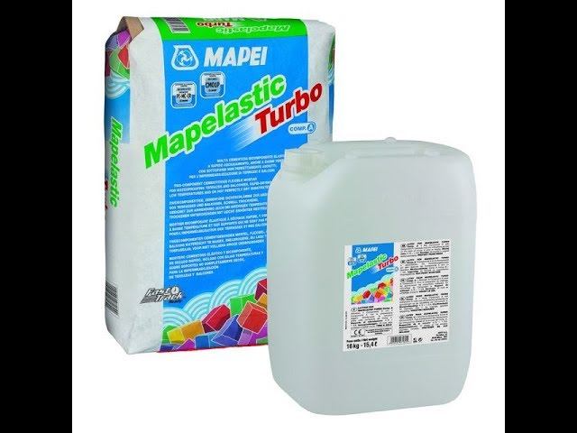 Обмазочная гидроизоляция #Mapelastic Turbo смотреть онлайн