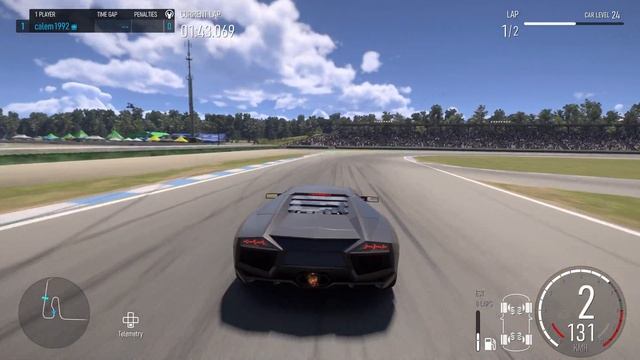 Forza Motorsport Update 10 | Lamborghini Reventón Hockenheiring Full Circuit [4K.XSX] смотреть онлайн