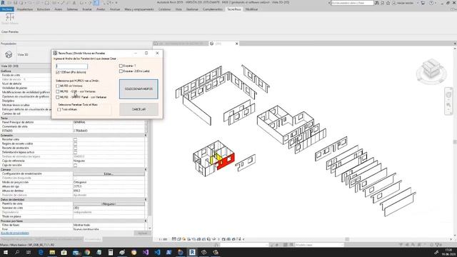 Automate Split Walls Part 2 - Revit API Macro C# смотреть онлайн