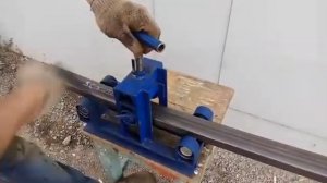 Трубогиб руководство пользователя. Прокатка профильной трубы 50х20х2