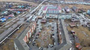 Крыши Тайшета после урагана