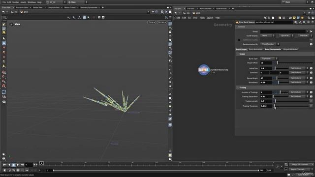 4 - Smoke And Pyro Simulation In Houdini-2 смотреть онлайн