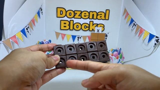 COME AND LET'S BUILD DOZENAL BLOCKS DEK USING MATHLINK CUBES смотреть онлайн