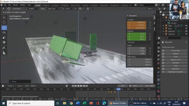 2.0 animation in tamil | 2.0 truck scene tutorial in Blender | 3d tutorial | sci-fi particles смотреть онлайн
