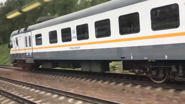 [RZD] Exspress, near Moscow MKAD, "Pokrovskaya" station смотреть онлайн