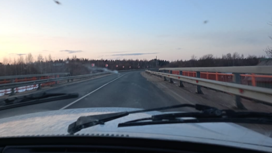 Нежданчик по трассе:) смотреть онлайн