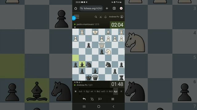Bishop's Opening: Berlin Defense (399). Шахматы на lichess.org смотреть онлайн