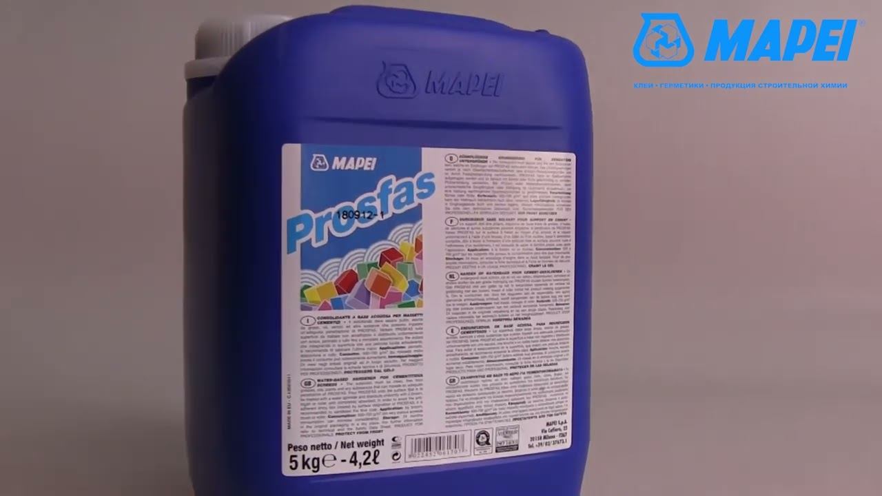 Укрепляющая пропитка Prosfas смотреть онлайн
