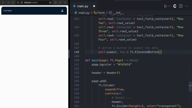 Python Tutorial DataTable Using Flet смотреть онлайн