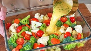 Этот рецепт сведет вас с ума! Все в Восторге от этой запеканки с Брокколи и Цветной Капустой