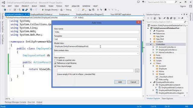 ASP.NET MVC 5 Step by Step: Part 5 Entity Framework Database First смотреть онлайн