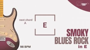 Бэкинг трек in E (Smoky Blues Rock 98bpm)