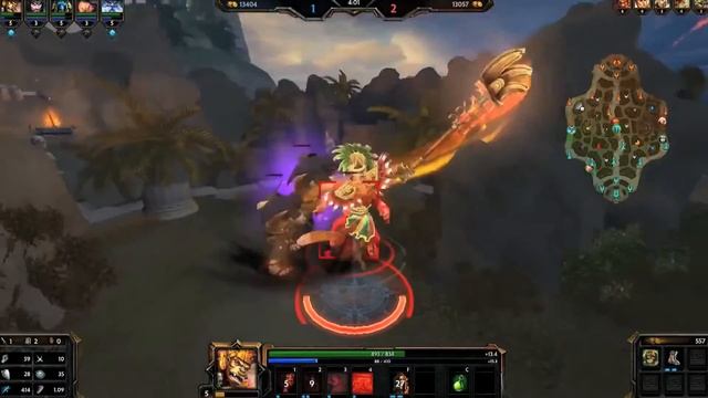 SMITE Tutorial Part 5 - Лес или же Jungle (Русская озвучка) смотреть онлайн