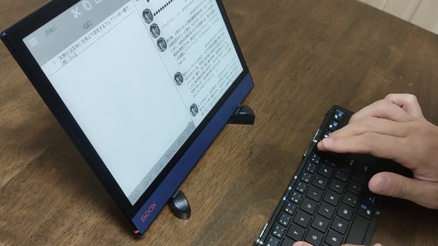 BOOX Note Airでキーボードのテスト смотреть онлайн