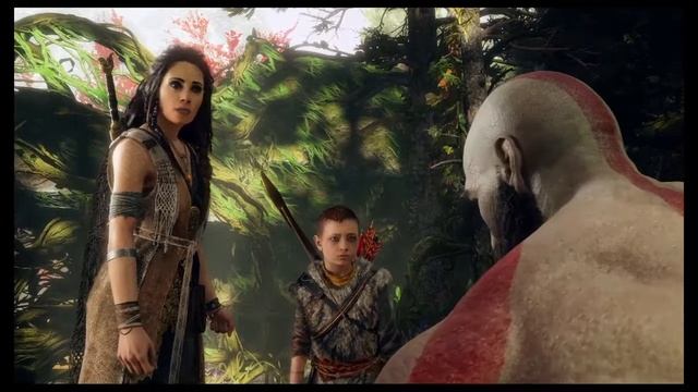 God of War - Meeting Jormungandr and journeying to the top of the mountain смотреть онлайн