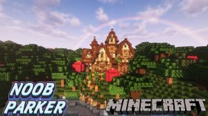 Расслабляющий лонгплей в Майнкрафте - Дождливый Темный лес - Уютный коттедж minecraft