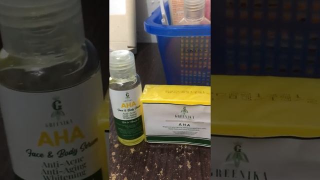 GREENIKA AHA Face and Body Serum and Soap + Active Retinol Anti Wrinkle Serum Honest review only!! смотреть онлайн
