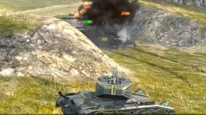 WOT blitz Двустволка в деле! Бой на Хельсинг