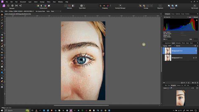 PORTRAIT RETOUCHING IN 1 MINUTE WITH AUTOMATIC AI PLUGIN RETOUCH4ME-  DODGE & BURN - HEAL - PROMO