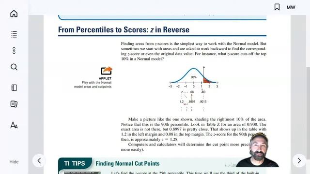 inverse normal z-table смотреть онлайн