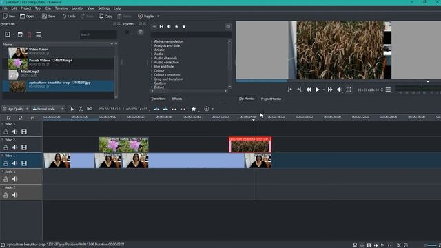 Editing Images And Video In Kdenlive