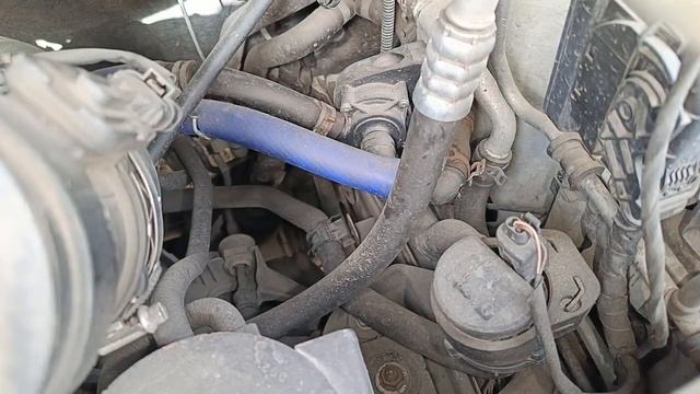 W447. Mercedes-Vito 2016. Установка предпускового подогревателя 