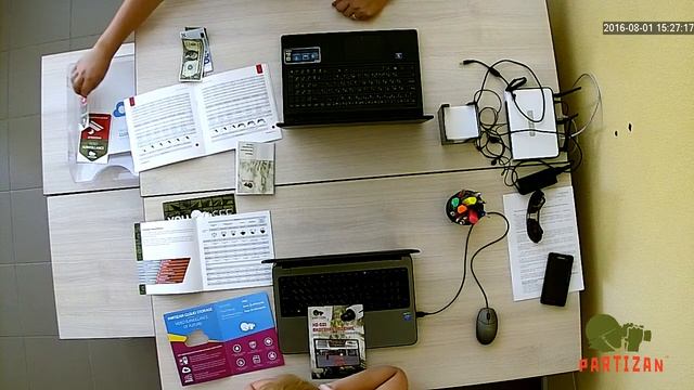 Indoor IP camera Partizan with sensor 1/4" OmniVision (1.0 MP) (detalization) (Day) смотреть онлайн