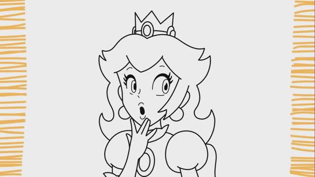 Как нарисовать принцессу Пич из Super Mario Bros смотреть онлайн