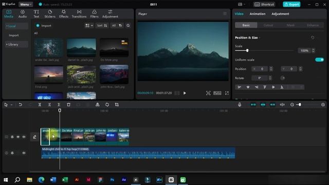 How to Use Auto Beat Feature in CapCut PC | Beat Sync Video Editing | Capcut Tutorials Ep. 26 | смотреть онлайн