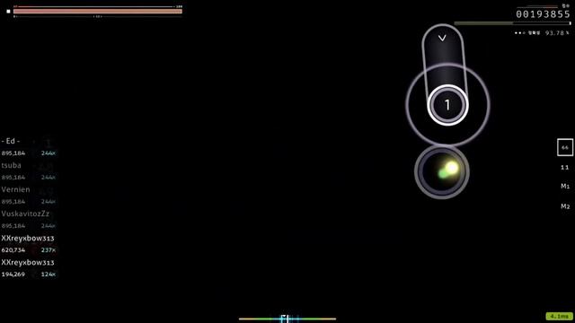 osu! Miracle Sugite Yabai Normal mode NO MISS S Rank смотреть онлайн