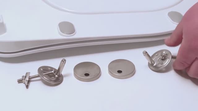 Монтаж сидения КС0903 на безободковый унитаз Creavit FE 322 серии Free