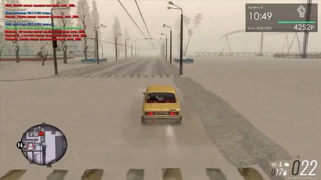 На Провинцию пришла зима!!! MTA Province смотреть онлайн