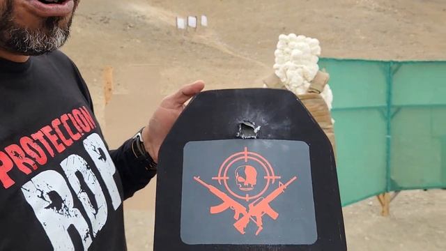 PRUEBA DE PLACA CERAMICA NIVEL IV PERÚ Gracias a los amigos de F&J ARMOR смотреть онлайн