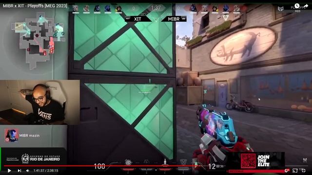 SACY REAGINDO E ANALISANDO A XIT VS MIBR PELA MEG!! [ SACY ] смотреть онлайн