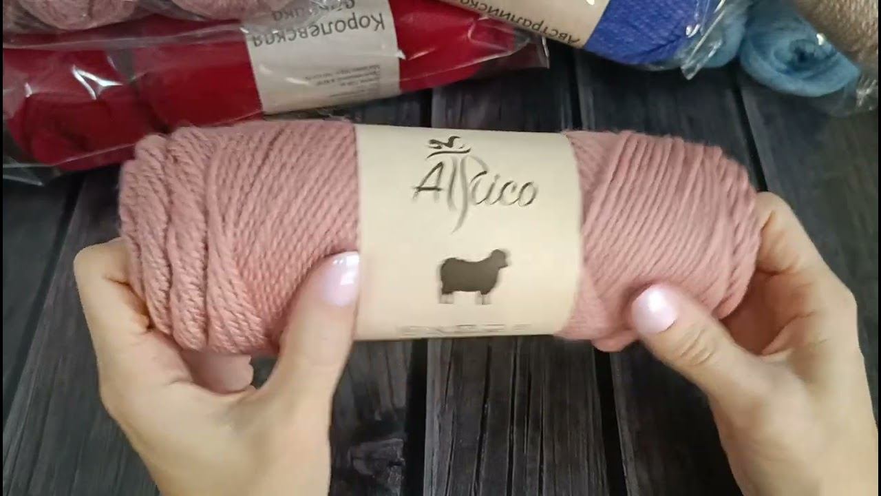 Суперские тёплые составы пряжи./ Знакомлюсь, изучаю смотреть онлайн