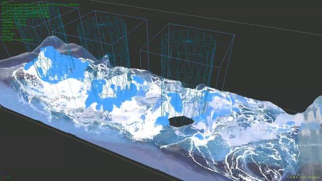4 Million Particles Test Water Simulation Hybrido Real Flow 2012 3ds Max 2013 Vray Krakatoa смотреть онлайн