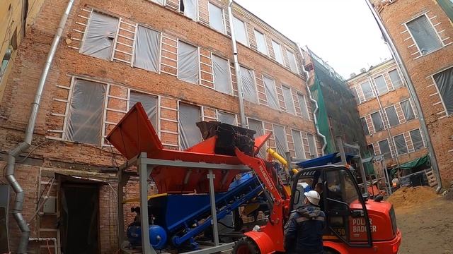 Бетонный завод Рифей-Мобильный-Конвейер-20. Санкт-Петербург