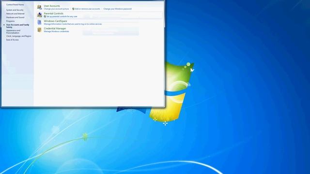 HOW TO ACCESS USER ACCOUNTS AND FAMILY SAFETY смотреть онлайн