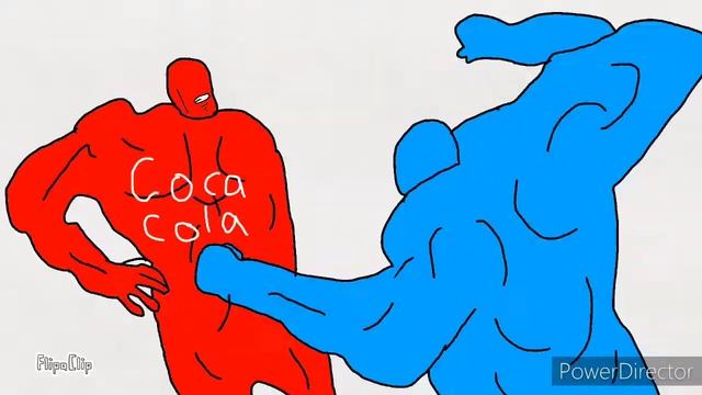pepsi man fights coca cola man (again I know it's bad and it's probably not an original idea but ye смотреть онлайн