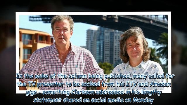 James May 'having a difficult time' amid co-star Jeremy Clarkson's Amazon 'axe' смотреть онлайн
