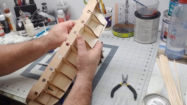 HMS Beagle Placing The Bulwarks