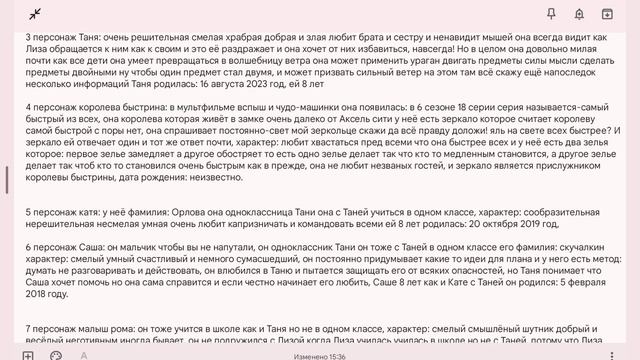 обзор "полный" №2 персонажи приключения Лизы и мышей 1 2 сезон, скоро будут иллюстрации персонажей! смотреть онлайн