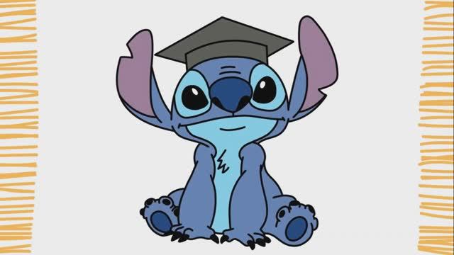 Как нарисовать Ученного Стича I шаг за шагом смотреть онлайн