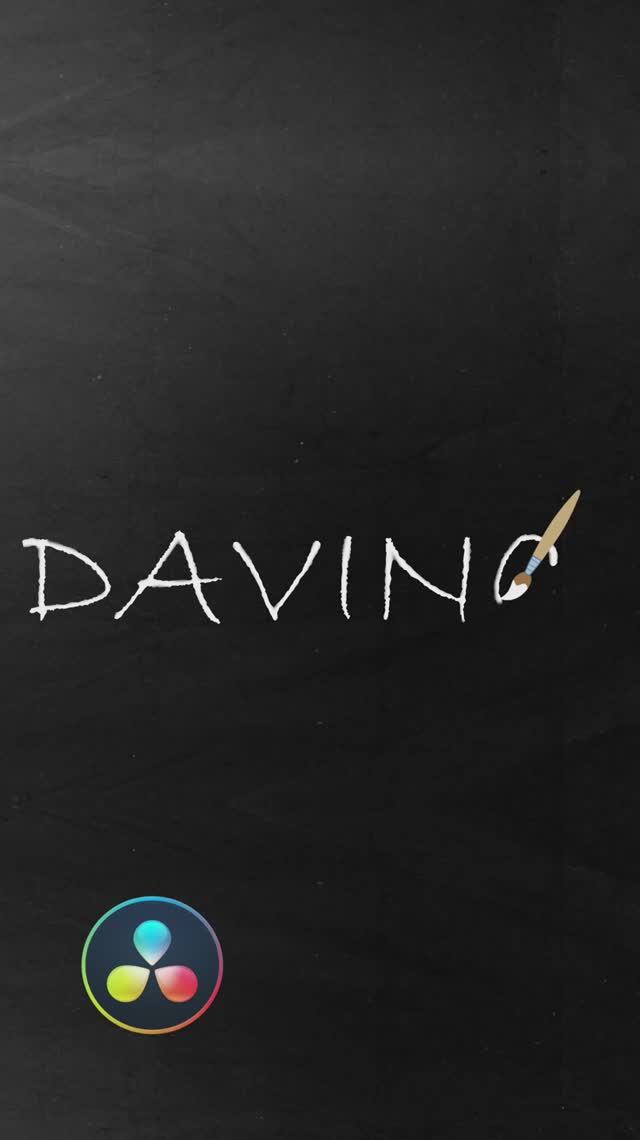 Как создать эффект рукописного текста в DaVinci Resolve всего за минуту! смотреть онлайн