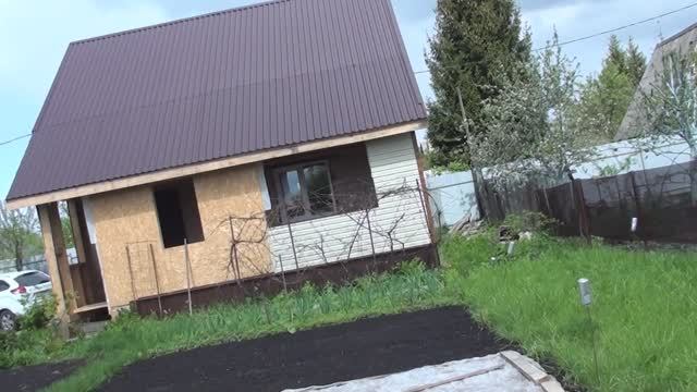 Орел// Обзор дома и веранды// Обкосил участок, все убрал ... смотреть онлайн