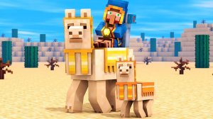 Жизнь странствующего продавца в МАЙНКРАФТЕ. Мультфильм про Minecraft