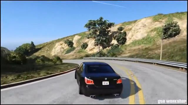 GTA 5 MOD | BMW M5 E60 + Engine Sound MOD! | ENB PC - 60 FPS | GTA V смотреть онлайн